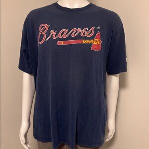 Vintage 90s Starter Atlanta Braves Greg Maddux 31 T-Shirt USA Made XL MLB Tee